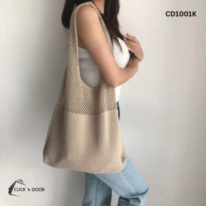 Knitted Wool Shoulder Bag